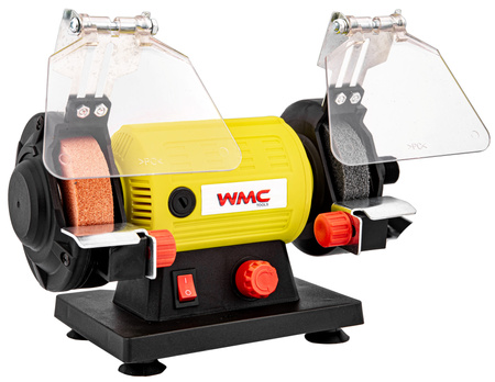 Szlifierka stołowa 120W wraz z multiszlifierką z wałkiem giętkim i zestawem akcesoriów WMC