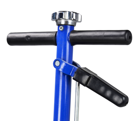 Podnośnik hydrauliczno pneumatyczny mocny lewarek 35T TIR żaba 257-627 mm GEKO