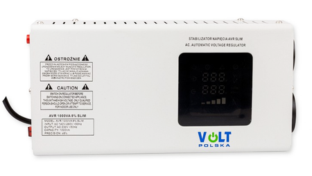 Stabilizator napięcia AVR 1000VA 1000 8% agregat slim VOLT POLSKA