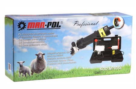 Maszynka do strzyżenia zwierząt psów owiec koni 650W MAR-POL