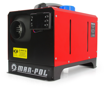 Nagrzewnica spalinowa dmuchawa olejowa webasto 8kw zamknięta komora spalania MAR-POL