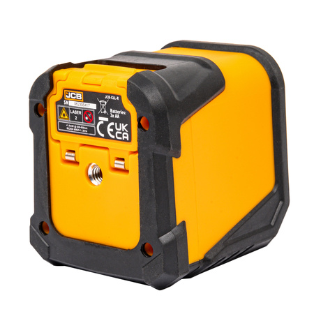 Poziomica laserowa krzyżowa 20m samopoziomująca + statyw JCB