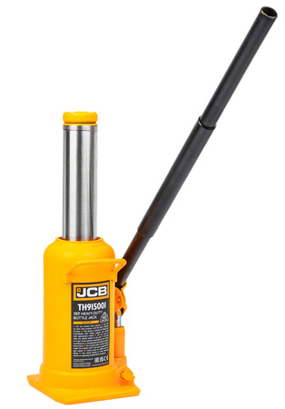 Podnośnik hydrauliczny słupkowy butelkowy maszynowy mocny lewarek 15 T JCB