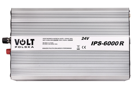 Przetwornica samochodowa IPS-6000R 24V/230V 3000/6000W VOLT POLSKA
