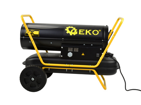 Nagrzewnica olejowa mocna dmuchawa spalinowa ogrzewacz z termostatem 25 kW GEKO