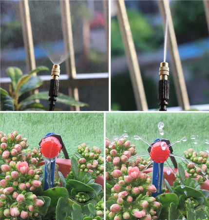 Zestaw do nawadniania irygacji kurtyna wodna wąż ogrodowy + sterownik PRO-400 VOLT POLSKA