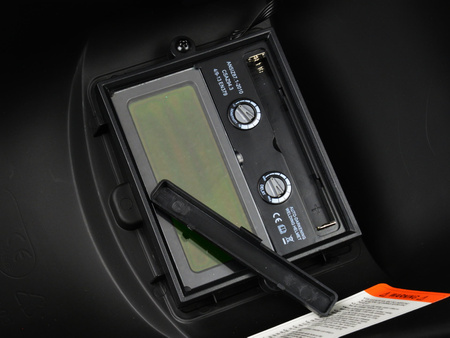 Maska spawalnicza przyłbica samościemniająca Blue GEKO