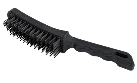 Szczotka druciana stalowa 6 rzędów FALON-TECH