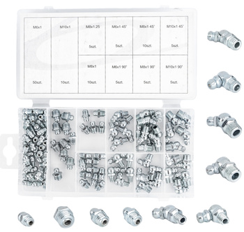 Zestaw kalamitki smarowniczki 110 sztuk SILVER