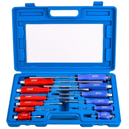 Zestaw śrubokrętów wkrętaków do pobijania 12 szt PH2 SILVER