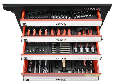 Szafka wózek warsztatowy 185 el YT-55307 YATO