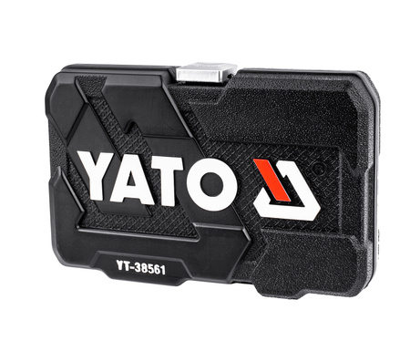 Zestaw kluczy nasadowych 3/8" 22el. YT-38561 YATO