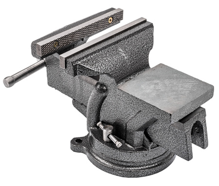 Imadło ślusarskie obrotowe z kowadłem 150mm GEKO