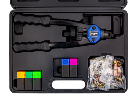 Ręczna nitownica dźwigowa do nitonakrętek M5-M12 + 50 nitów FALON-TECH