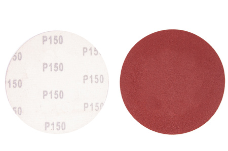 Papier ścierny na rzep krążek dysk 125mm P150 100szt SILVER