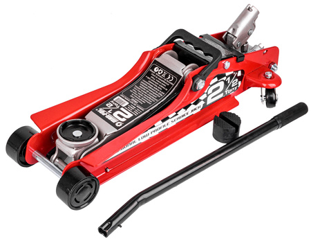 Podnośnik hydrauliczny niskoprofilowy 2,5 T niski żaba 2x guma MAR-POL