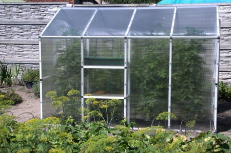 Tunel foliowy szklarnia ogrodowa Poliwęglan 210x271 (Pomidor) 5,69m2 PCV PTF POLSKA