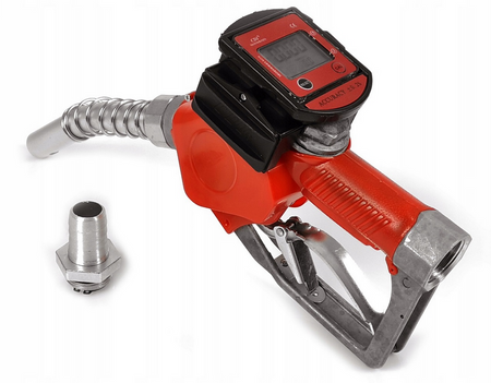 Pistolet dystrybutor CPN do tankowania paliw oleju ON z licznikiem LCD MAR-POL