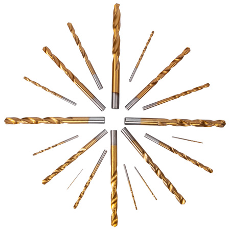 Zestaw wierteł do metalu wiertło do stali 19 szt 1-10 mm FALON-TECH