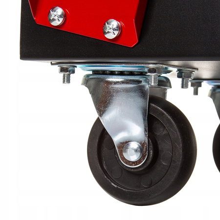 Wózek spawalniczy na kołach 3 półki 60kg do przewozu spawarki butli migomat MAR-POL