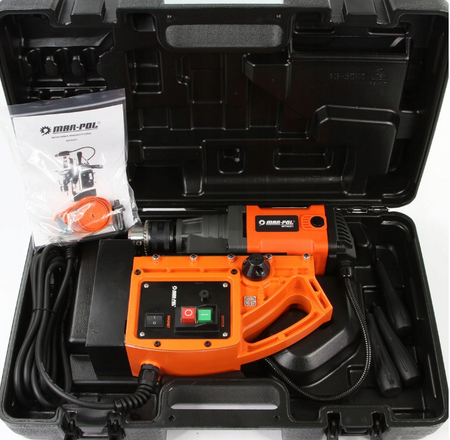 Wiertarka magnetyczna stołowa gwinciarka magnesowa 11500N 1480w MAR-POL