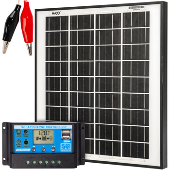 Zestaw solarny fotowoltaiczny monokrystaliczny bateria słoneczna regulator 12V 20W 4SUN
