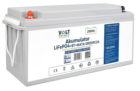 Akumulator LiFePo4 BMS do łodzi kampera paneli mata grzewcza 200Ah 150A 12V BMS VOLT POLSKA