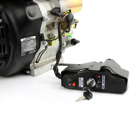 Silnik spalinowy GX390 wał 25mm 15KM do zagęszczarki starter elektryczny MAR-POL