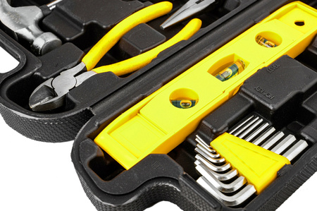 Zestaw narzędziowy klucze nasadowe imbudowe wkrętaki młotek bity 3/8" 130el WMC