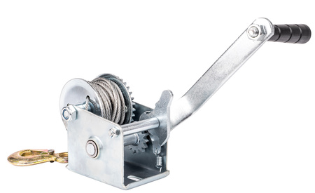 Wyciągarka wciągarka ręczna korbowa linowa 500 LBS 200kg FALON-TECH