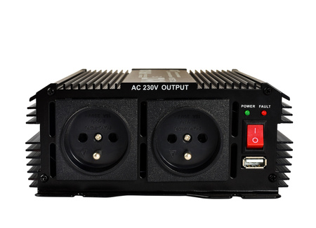 Przetwornica napięcia prądu IPS-1200 (12V/230V/1200W) VOLT POLSKA