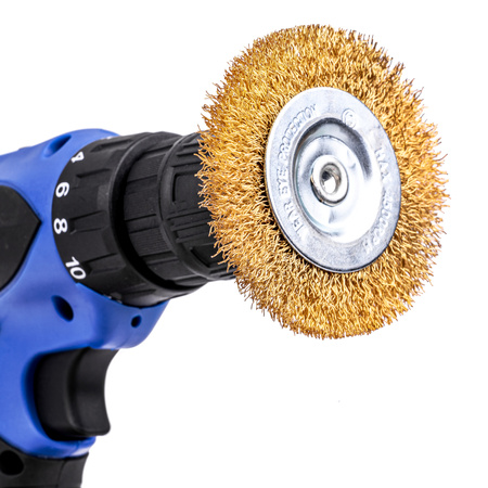 Zestaw szczotek drucianych do wiertarki 5 szt. plus szczotka ręczna TRADE HOUSE
