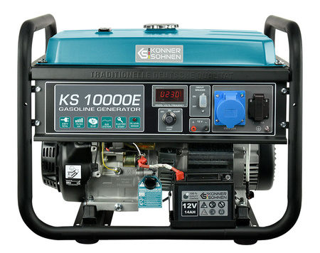 Agregat generator prądu benzynowy KS 10000E 8000w 230v Könner & Söhnen KS