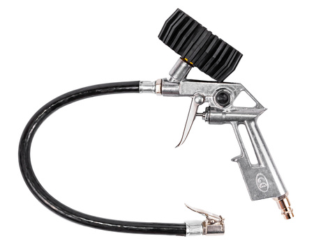 Pistolet do pompowania kół z manometrem FALON-TECH