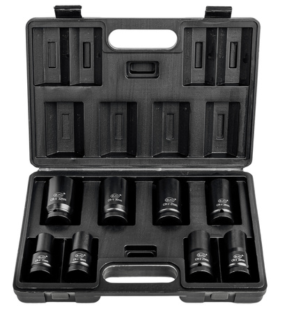 Zestaw nasadki udarowe nasadowe do klucz pneumatyczny 3/4" 17-32 mm 8el MAR-POL