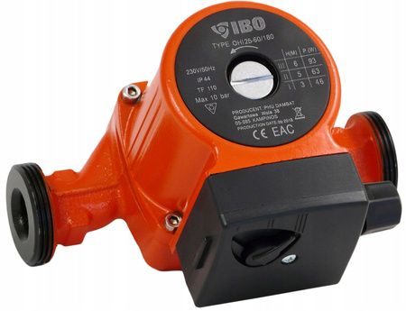 Pompa cyrkulacyjna obiegowa do pieca C.O. OHI 25-60/180 IBO