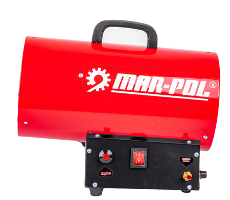 Nagrzewnica dmuchawa gazowa piecyk 20kW wąż + reduktor MAR-POL