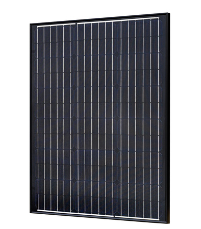 Zestaw solarny fotowoltaiczny 50W 12V BLACK (Panel solarny 50W, Regulator napięcia 10A) VOLT POLSKA