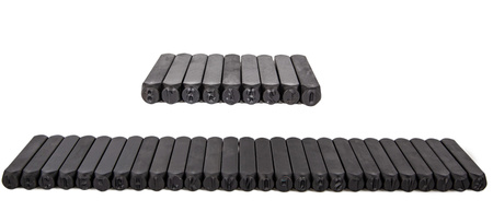 Znaczniki numeratory (cyfry + litery) 36el 5mm TRADE HOUSE