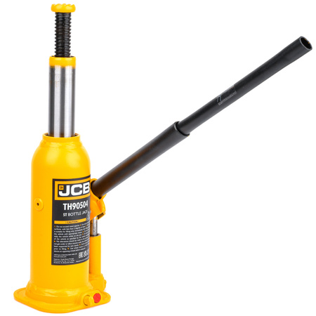 Podnośnik hydrauliczny słupkowy butelkowy maszynowy samochodowy lewarek 5T JCB