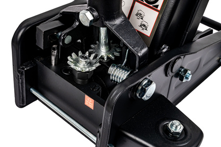 Podnośnik samochodowy hydrauliczny niskoprofilowy 3T 2 x tłok + kobyłki 3T TRADE HOUSE