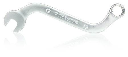 Klucze płasko oczkowe gięte do alternatorów TYP S 10-19 6 elem MAR-POL