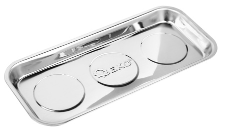 Miska magnetyczna warsztatowa prostokątna 358x158 GEKO