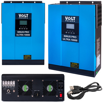 Inwerter solarny SINUSPRO ULTRA 80A MPPT (48V/230V/10000W) VOLT POLSKA