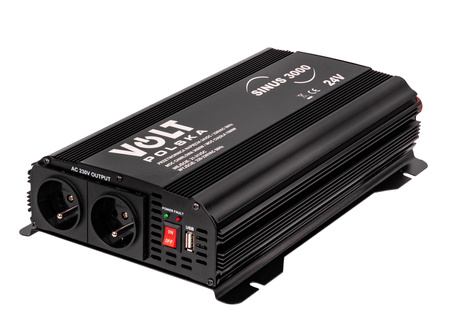 Przetwornica SINUS-1500/3000W (24V/230V) VOLT POLSKA