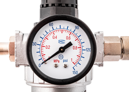 Reduktor ciśnienia filtr odwadniacz odolejacz 1/2" urządzeń pneumatycznych FALON-TECH