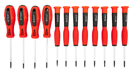 Zestaw śrubokrętów wkrętaki bity klucze nasadki imbusy torx z magnesem 100el JCB