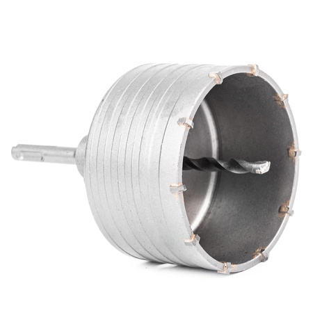 Zestaw frezów otwornic do betonu muru 7el koronka widia walizka 40-120mm FALON-TECH