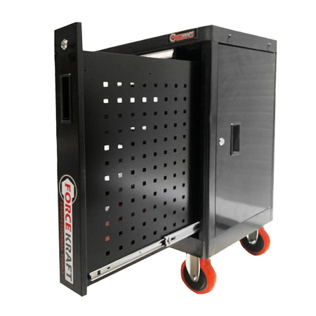 Szafka warsztatowa wózek narzędziowy z wyposażeniem klucze nasadowe 274 el. FORCEKRAFT