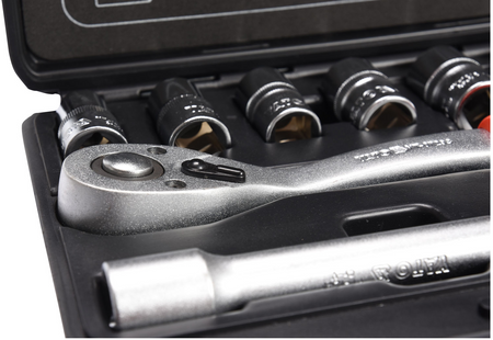 Zestaw narzędziowy 1/2" 12el YATO